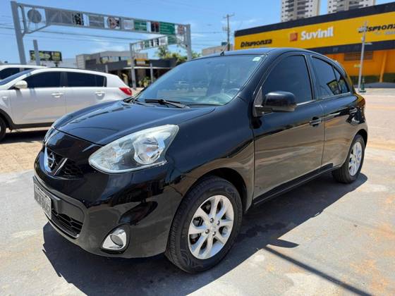 NISSAN MARCH 1.0 SV 12V FLEX 4P MANUAL NISSAN MARCH 1.0 SV 12V FLEX 4P MANUAL